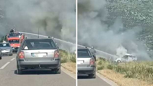 Prizori s mjesta nesreće u Hercegovini