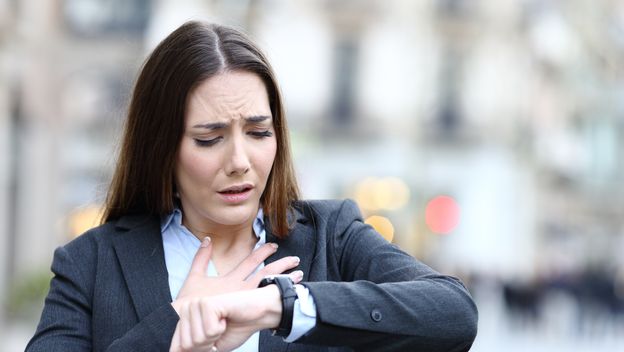 Pogled na pametni sat, ilustracija