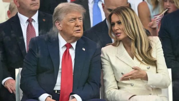 Melania i Donald Trump - 1