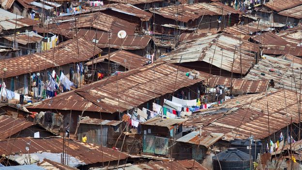 Sirotinjski kvart Kibera u Nairobiju