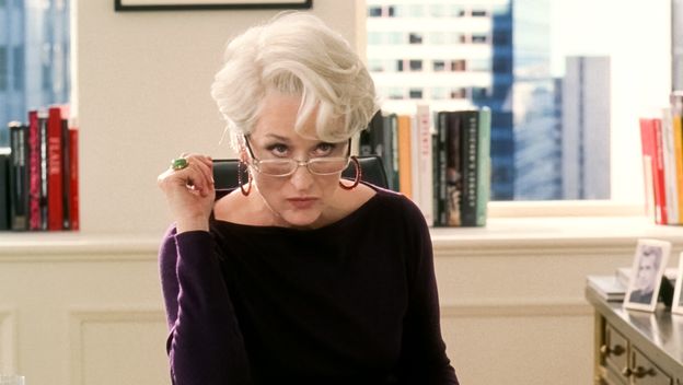 Meryl Streep u filmu 'Vrag nosi Pradu'