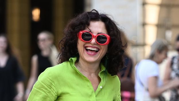 Dama iz Zagreba nosila je izdanje u kojem dominira zelena boja