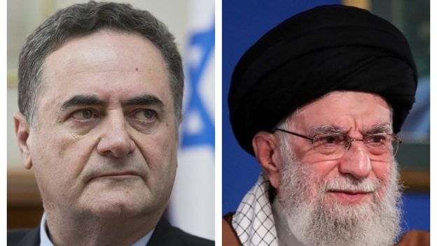 Israeli Katz i ajatolah Ali Hamenei