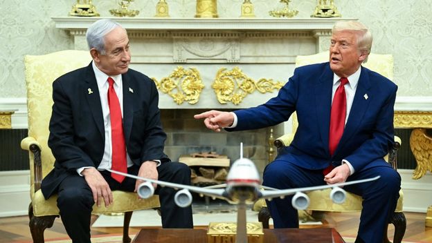 Izraelski premijer Benjamin Netanyahu i predsjednik SAD-a Donald Trump