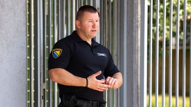 Policija u Sarajevu, ilustracija
