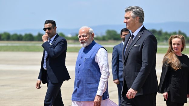 Indijski premijer Narendra Modi u Hrvatskoj