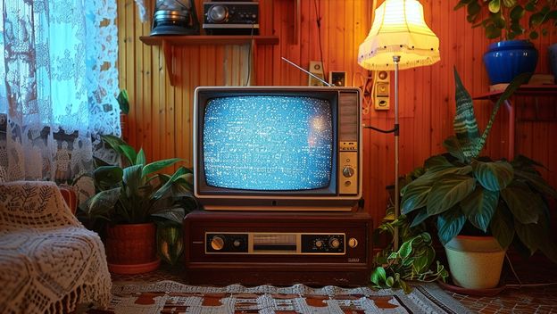 TV, ilustracija, AI