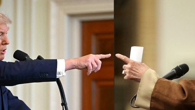 Donald Trump i Ajatolah Hamenei