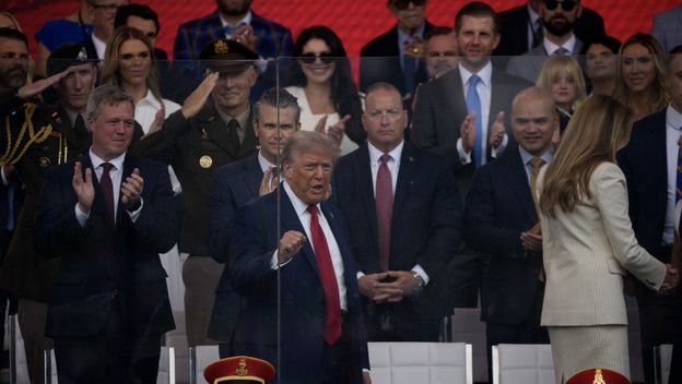 Donald Trump na vojnoj paradi