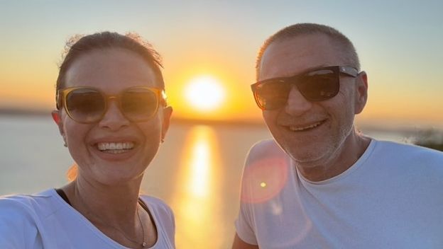 Sandra Bagarić i suprug