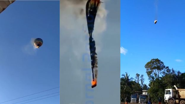 Nesreća balona u Brazilu