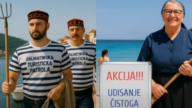 Šaljive scene turizma u Hrvatskoj
