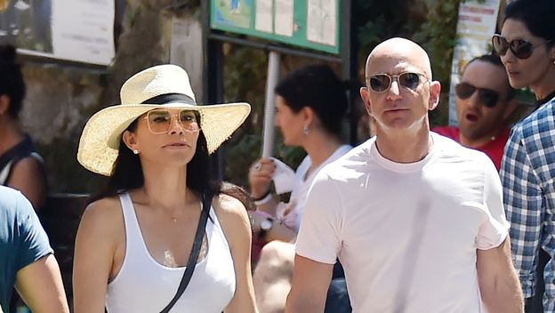 Lauren Sanchez i Jeff Bezos