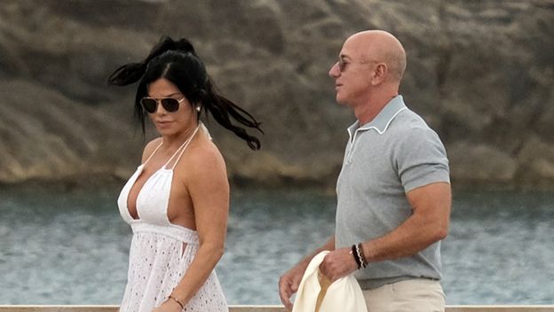 Jeff Bezos i Lauren Sanchez