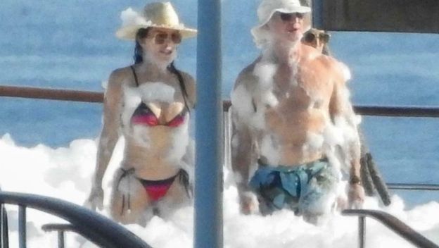 Jeff Bezos i Lauren Sanchez na Cresu