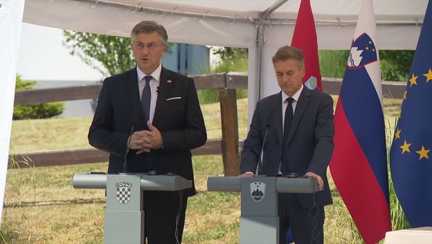 Andrej Plenković i Robert Golob - 2