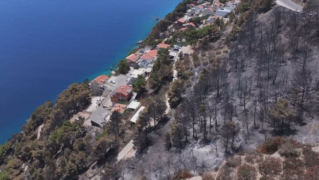 Posljedice požara kod Omiša - 2