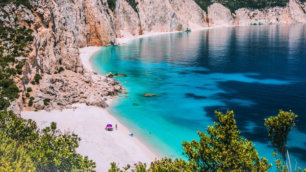 Plaža Fteri, Kefalonija, Grčka - 1