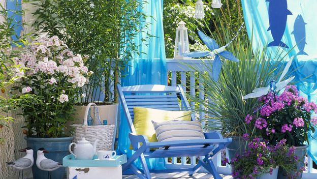 Ideje kako stvoriti morski ugođaj na balkonu - 9