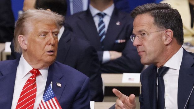 Donald Trump i Mark Rutte