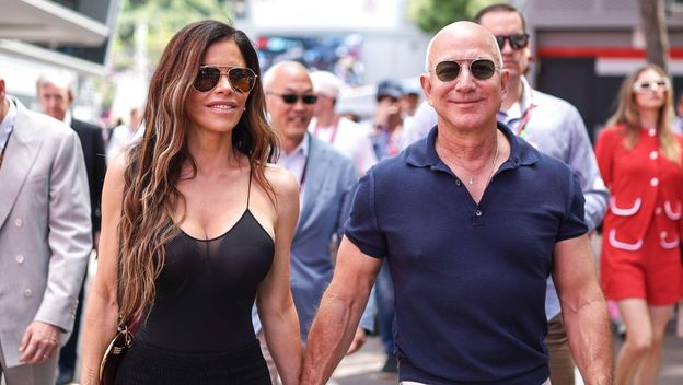 Jeff Bezos i Lauren Sanchez
