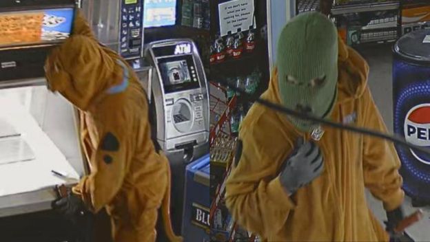 Pljačkaš u urnebesnom kostimu Scooby-Dooa