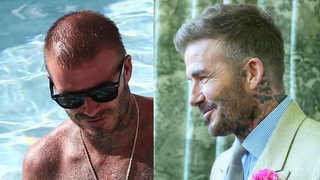 David Beckham 2018. i 2025. godine