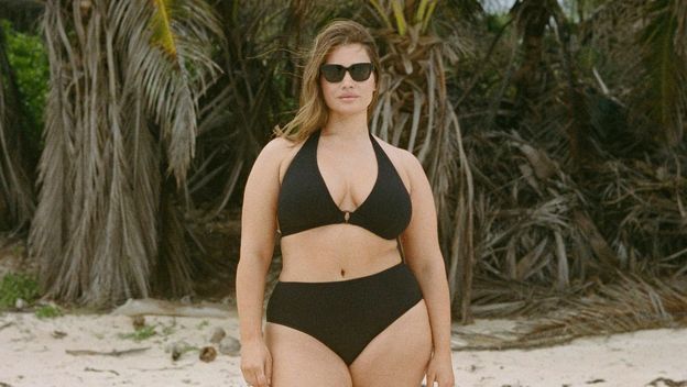 Kupaći kostim brenda Mango za plus size figuru