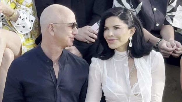 Jeff Bezos i Lauren Sanchez