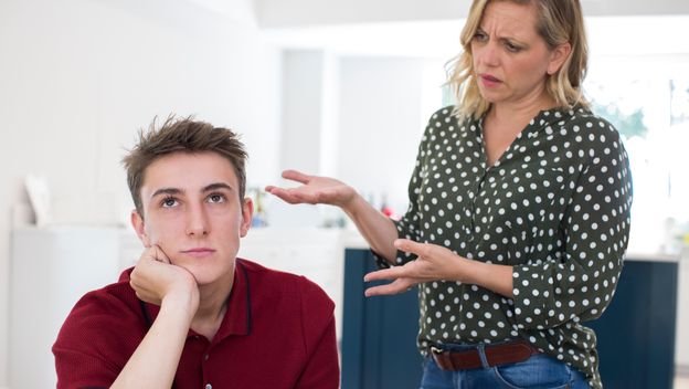 Lijeni tinejdžer, ilustracija