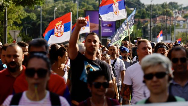 Prosvjed u Beogradu