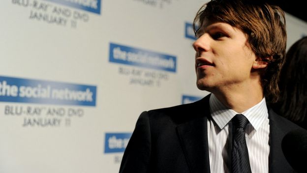 Jesse Eisenberg, fotografija iz 2010.