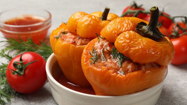Pečene punjene paprike