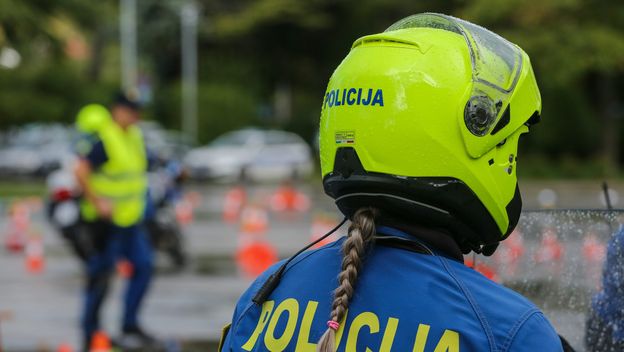 Ilustracija; Policajka