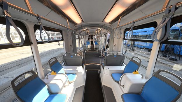 Zagrebački tramvaj, ilustracija