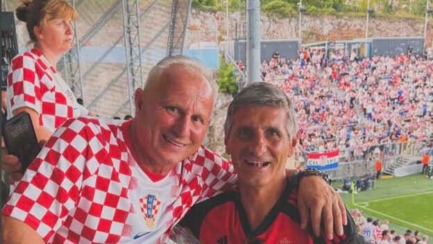 Stipe Modrić i Thierry Courtois