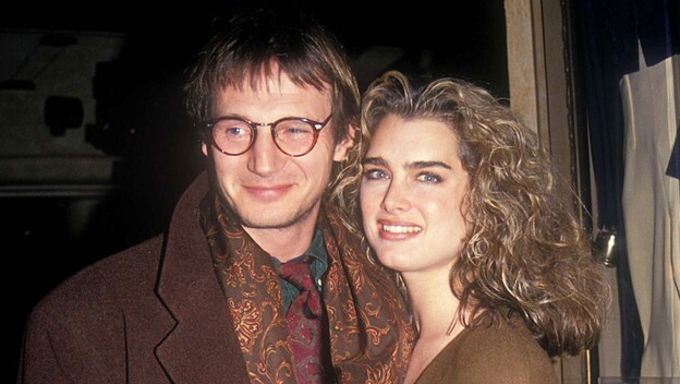 Liam Neeson i Brooke Shields