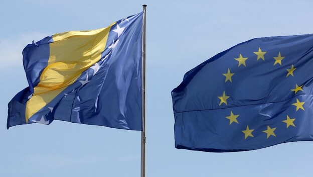 Zastava BiH i EU-a