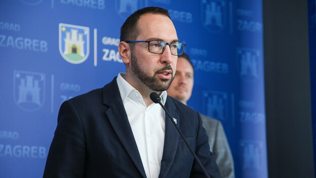 Gradonačelnik Zagreba Tomislav Tomašević