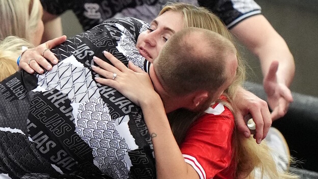 Sabrina Kvist Jensen i Christian Eriksen