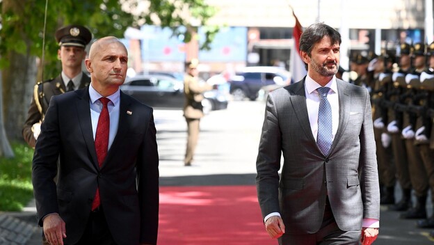 Ivan Anušić primio ministra obrane Slovačke Republike Roberta Kalinaka
