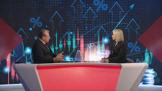 Ivan Miloloža i Sabina Tandara Knezović, reporterka Dnevnika Nove TV