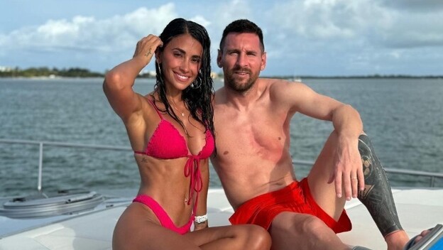 Messi i Antonela