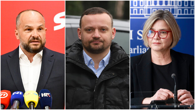 Siniša Hajdaš Dončić, Viktor Šimunić i Sandra Benčić