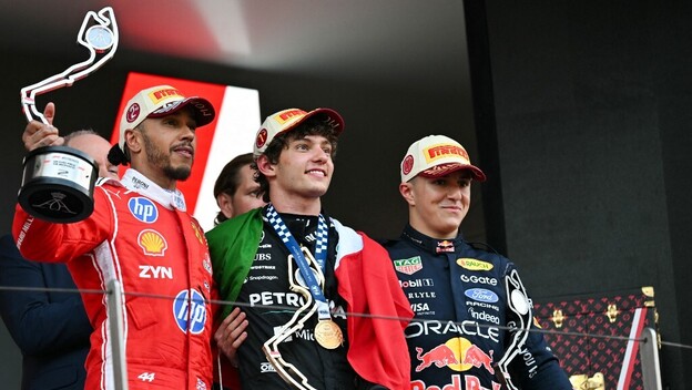 Hamilton, Antonelli i Hadjar