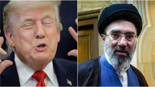 Doald Trump i Modžtaba Hamenei