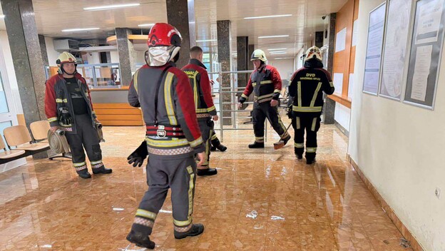 Voda prodrla u tri objekta topličke bolnice - 2