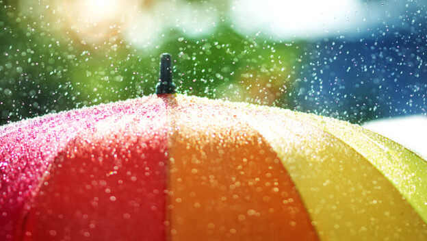 Kiša, ilustracija