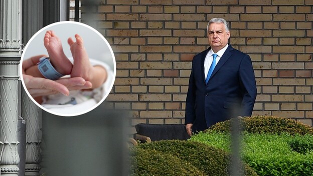 Viktor Orban i beba