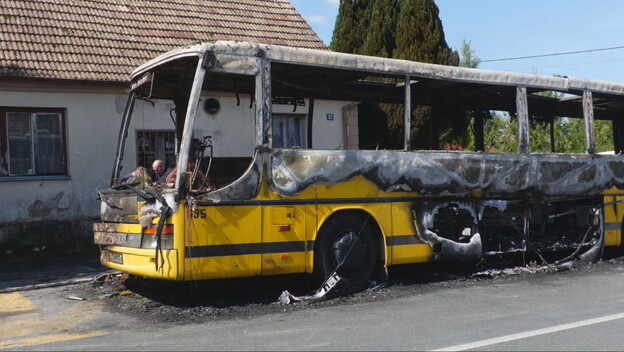 Izgorio autobus - 2